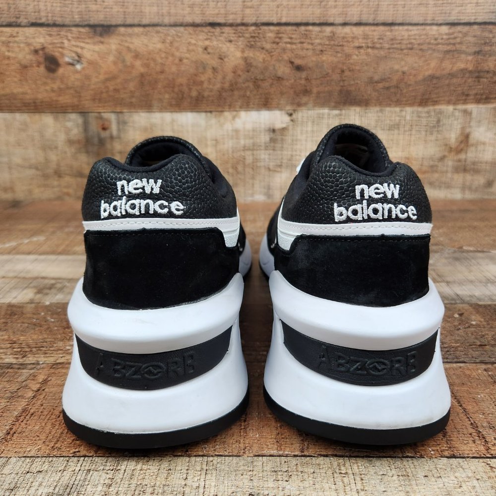New Balance 997 USA Made Men Sz 11.5 D Sport Black White Classic Sneaker M997SBW - Picture 5 of 9
